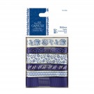 Sortido Fitas 1 m by Papermania - Capsule Collection 'Parisienne Blue'