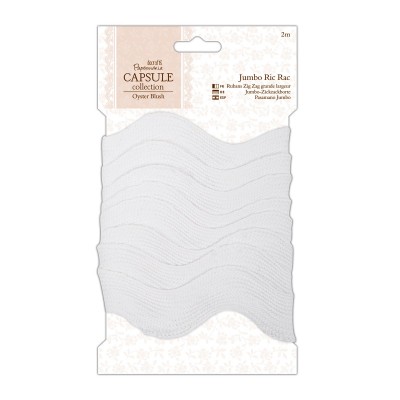 Fita Tecido Ric-Rac Jumbo 2m by Papermania - Capsule Collection 'Oyster Blush'