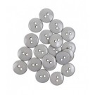 Sortido Botoes Colors 15 mm (20 unds.) by Efco - Grey