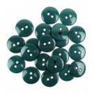 Sortido Botoes Colors 15 mm (20 unds.) by Efco - Dark Green