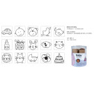 Sortido Carimbo de Madeira (15 unds.) by Rico Design - Baby