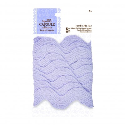 Fita Jumbo Ric Rac 2m by Papermania - Capsule Collection 'French Lavender'