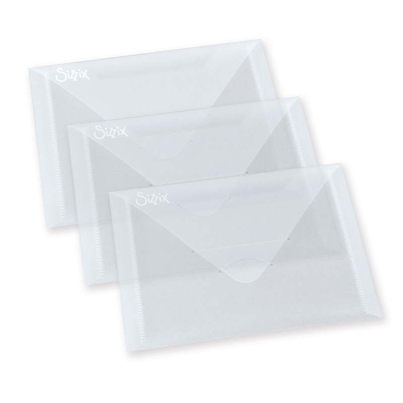Sizzix Envelopes Plásticos (3 unds.)
