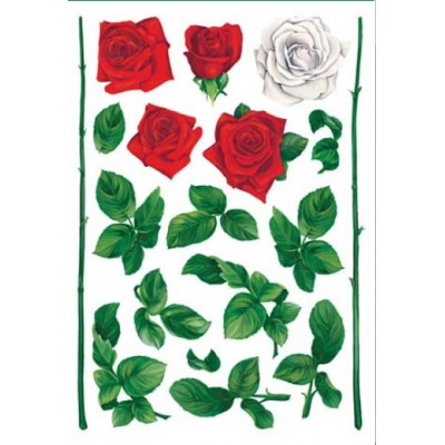 Deco mural Rosas 2 sheets...