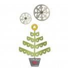 Sizzix Cortante Thinlits Christmas Tree & Snowflakes (3 unds.) by Debi Potter