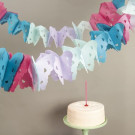 PAPER GARLAND, BUTTERFLY 6 M