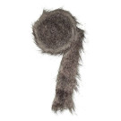 Art fur ribbon 50 mm x 2 m grey by Efco