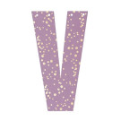 Letra V para decoraciones 14 cm by Rico Design