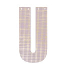 Letra U para decoraciones 14 cm by Rico Design