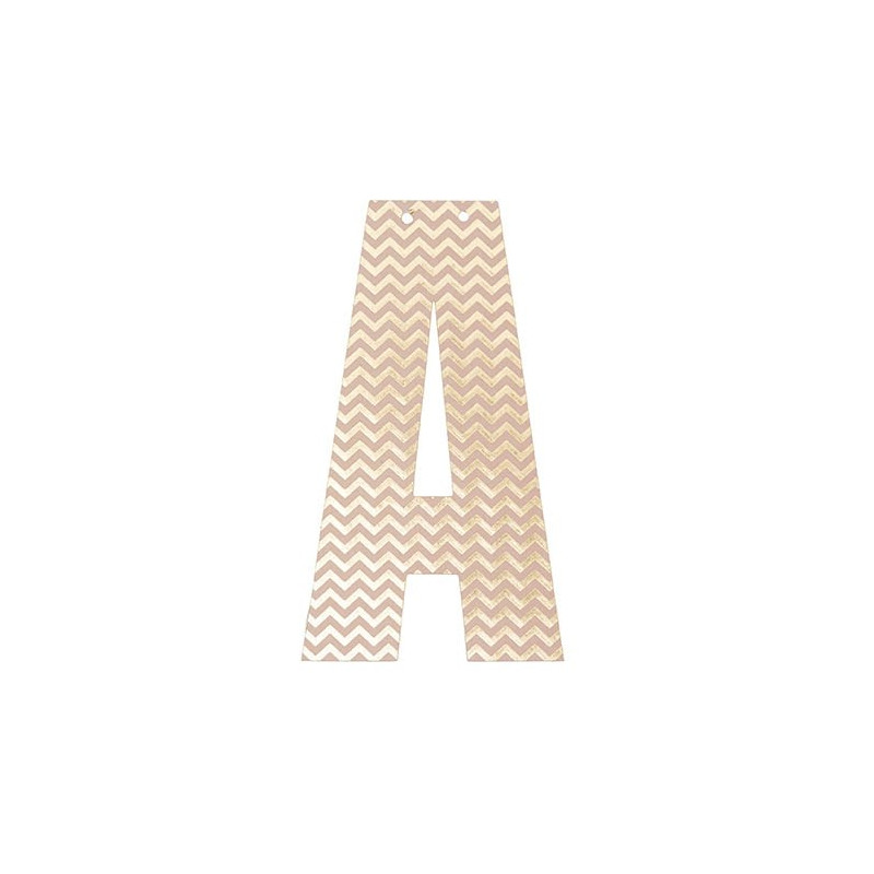 Letter A for decorations 5,5" by Rico Design