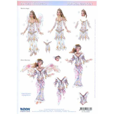 Angel Whispers Die Cut Figurines by Reddy