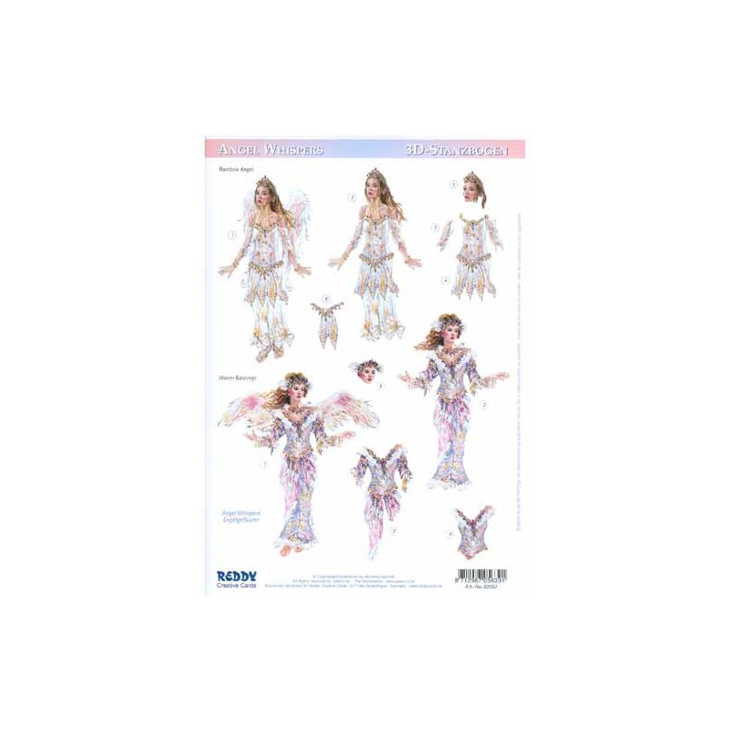 Angel Whispers Die Cut Figurines by Reddy