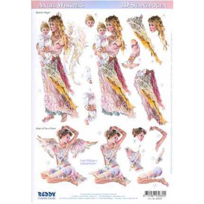 Angel Whispers Die Cut Figurines by Reddy