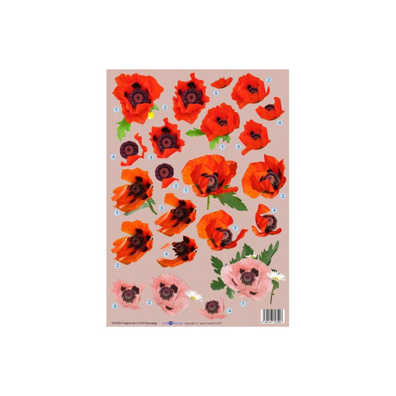 Flowers Die Cut Figurines by Reddy