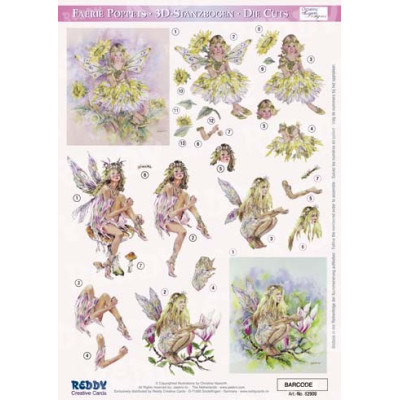 Figuras Precortadas Faerie Poppets by Reddy