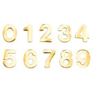 Candle Ornaments - 0-9 Numbers Gold by Efco