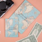 A5 Notebook Vintage Map