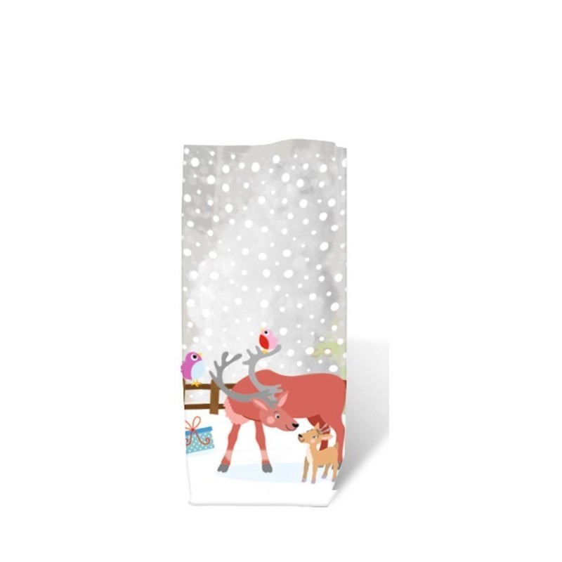 Conj. 10 Bolsas p/ Doces Méd. Renas