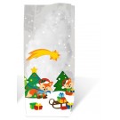 Set of 10 Candy Bags Large Foxes