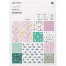 Bloc c/ 30 Cartones Decoradas Wonderland