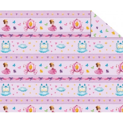 Double Sided Cardboard (19 1/2" x 26 4/5") Princesses and Butterflies