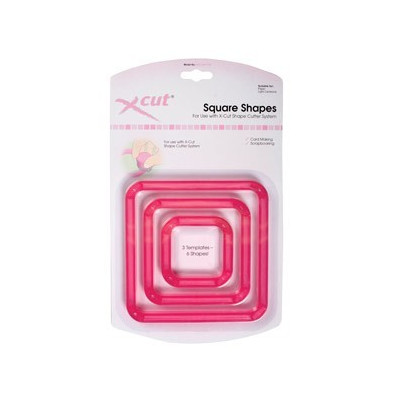 3 Templates Rectangular Shape Cutter