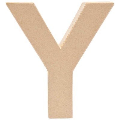 Letra de Cartón "Y" 17 cm