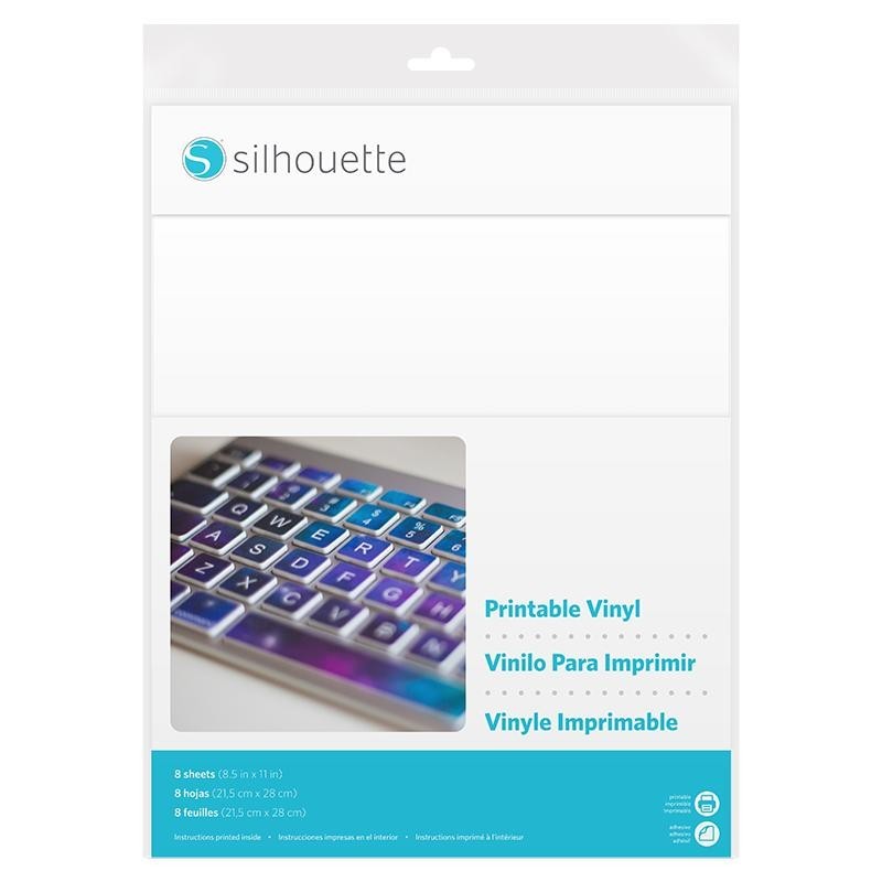 Printable Vinyl w/ Removable Adhesive Printable Vinyl w/ Removable Adhesive