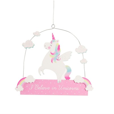 Hanging Plaque Unicorn