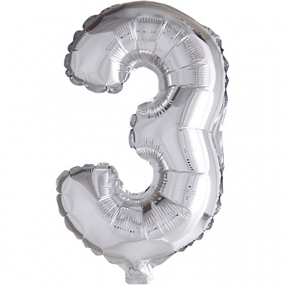 16" Silver Balloon - 3