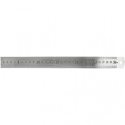 11 4/5" Metal Ruler