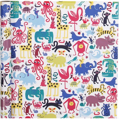 Gift Wrapping Paper Animals