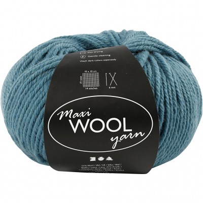 125 m Wool Yarn - Turquoise