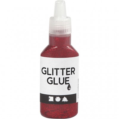 Tinta Glitter 25 ml - Vermelho