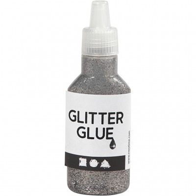 Tinta Glitter 25 ml - Prata
