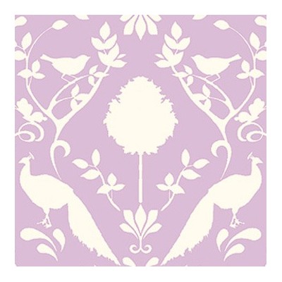 Fabric Lilac Animals