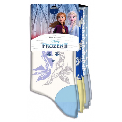 3 Pair Sock Pack Frozen II
