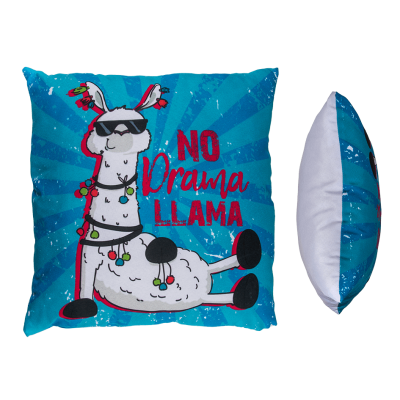 Pillow "No Drama Llama"