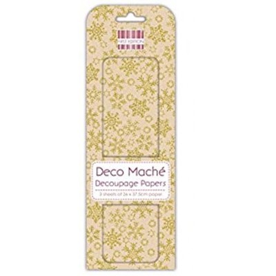 Papel Decoupage Flocos de...