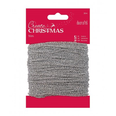 Sparkly Trim 20 m Silver by...