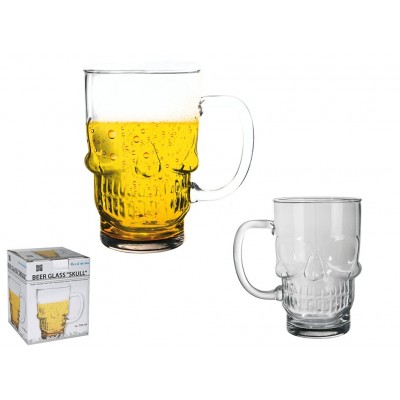 Copo de Cerveja Caveira