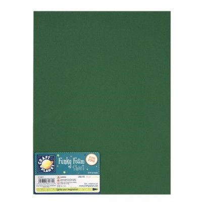 9" x 12" EVA Foam Green Sheet