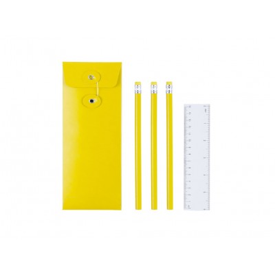 Pack w/ Yellow Pencilcase,...