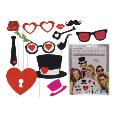 Conj. 12 Photo Props Love