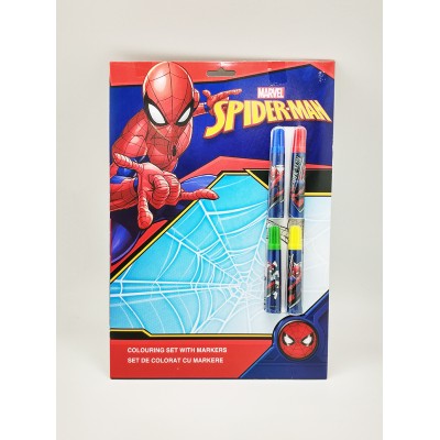 Spider-Man Colouring Set