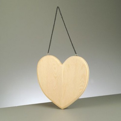 Wood Heart-Shaped Sign 7...