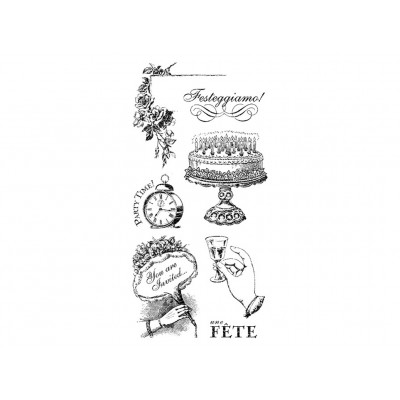 Set of 7 Stamps 'Time to...