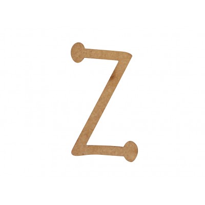 Letter "z" MDF