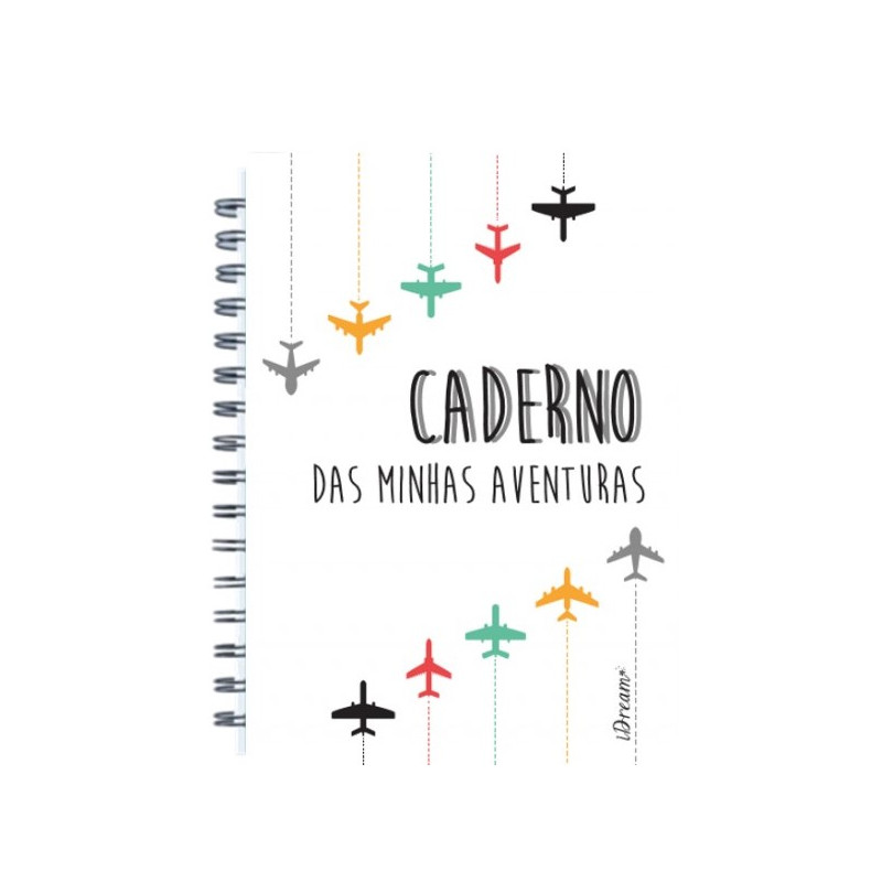 Caderno A6 c/ Espiral iTravel by iDream