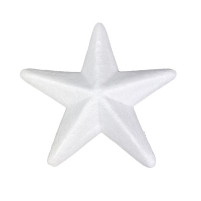 Set of 2 Styrofoam Stars